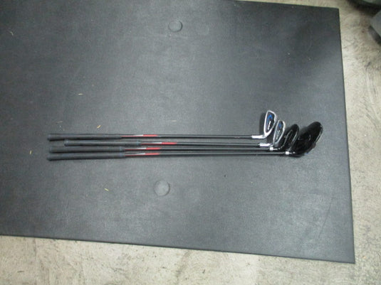 Used Top Flite 4- Piece Junior Set Driver, Hybrid, 7 Iron, Sand Wedge - RH