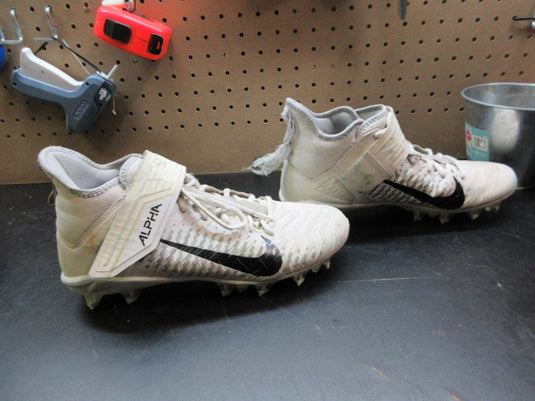 Used Nike Alpha Menace Pro 2 Mid Football Cleats - Size 9
