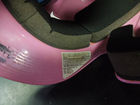 Used Easton Alpha Batting Helmet in Pink Size 6 1/4 - 6 7/8
