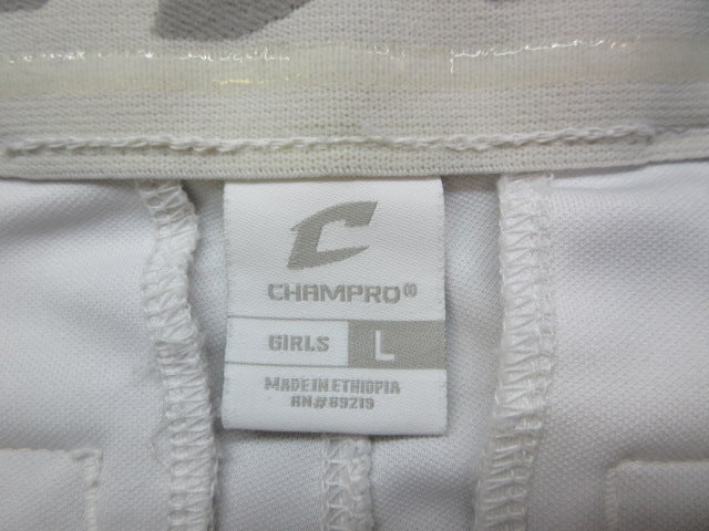 Load image into Gallery viewer, Used Champro Elastic Bottom Softball Pants - Size Girls Large
