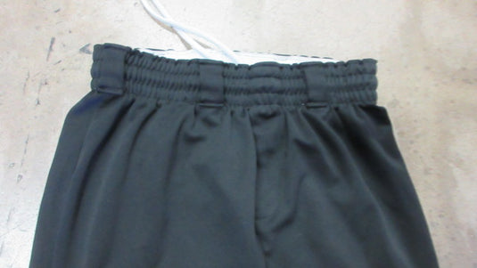 Used Wilson Black Elastic Bottom Baseball Pant - Youth XL (Hole on Left Knee)