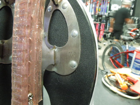 Used Lake Placid Figure Skates On Imperial Elite Blades Size 9
