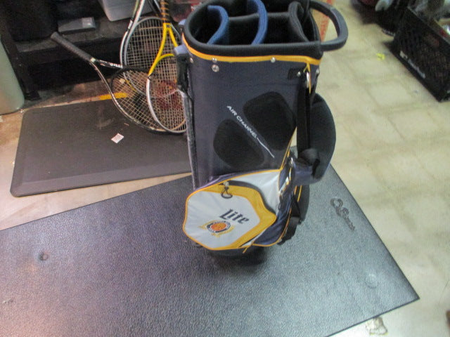 Load image into Gallery viewer, Miller Lite Golf Stand Bag W/ Straps
