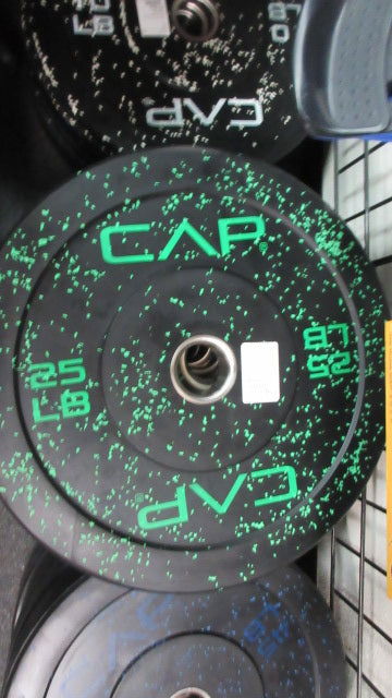 New CAP Economy 25lb Bumper Plate - Speckled