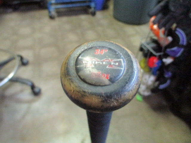 Load image into Gallery viewer, Used Miken Mega Titan Maniac Elemental 34&quot; (-6) Slowpitch Bat
