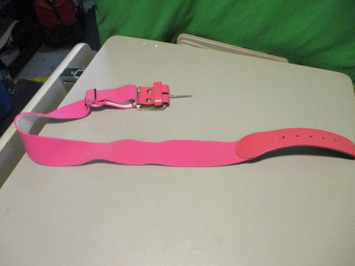 Used Adult Pink Baseball Belt
