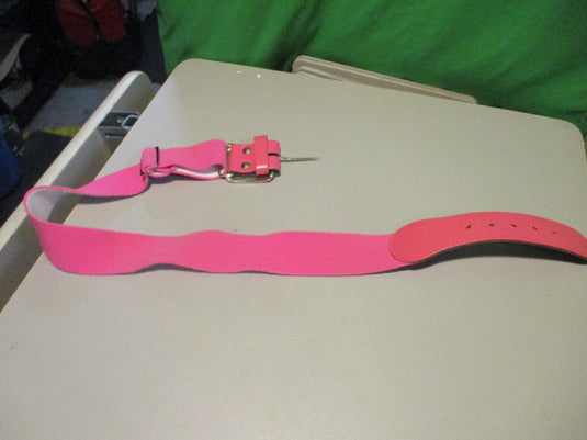 Used Adult Pink Baseball Belt