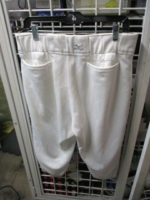 Used Mizuno White Knicker Bottom Pants Adult Size XL