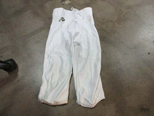 Used Alleson White Football Pants Size Youth Small