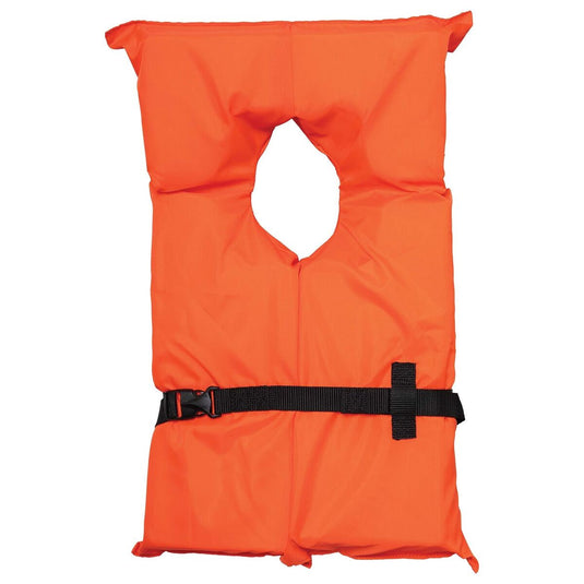 New X2O Type II Universal Child Life Vest - Orange