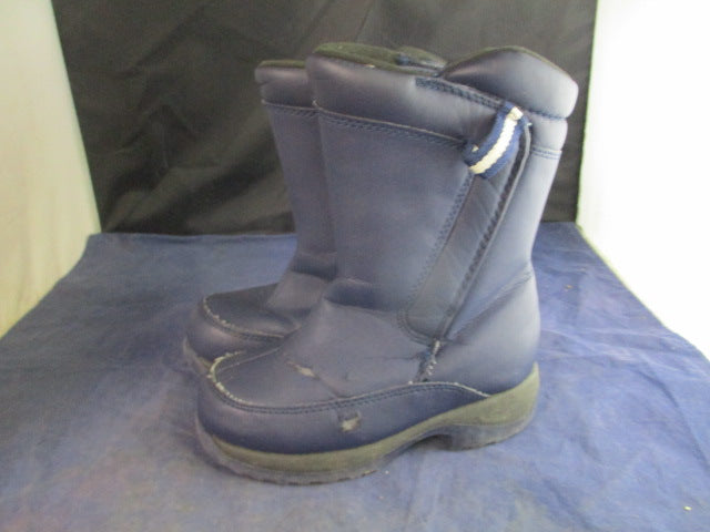 Load image into Gallery viewer, Used Land&#39;s End Insulated Snow Boots Youth Size 11 - worn

