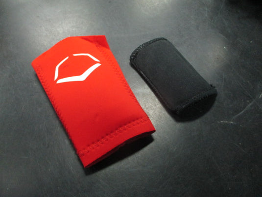 Used Evoshield Forearm Guard in Red Size Small