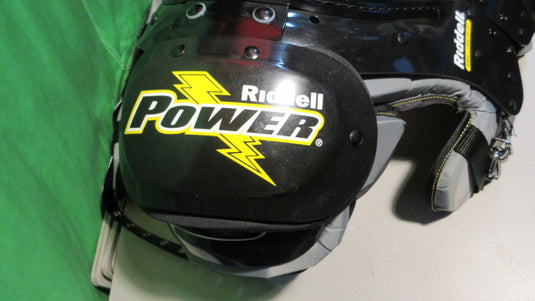 New Riddell Power Surge Youth Shoulder Pads W/ Back Plate-Size Large