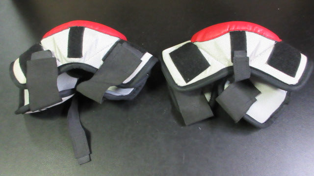 Load image into Gallery viewer, Used Easton Stealth Hockey Elbow Pads Size Medium - Red/Grey
