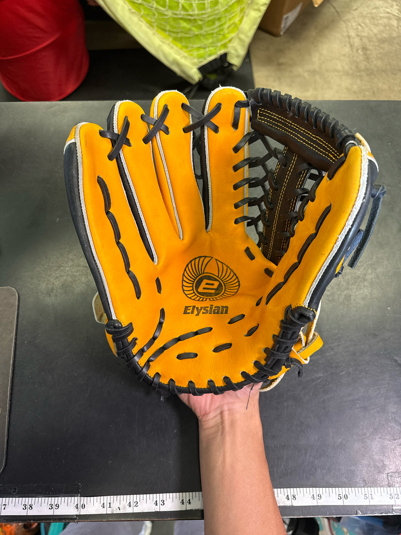 Load image into Gallery viewer, Used Elysian Custom Yellow Leather LHT 12"  Glove
