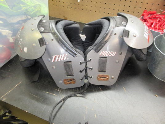 Used TAG Pro 50 Battle Gear Football Shoulder Pads - Size Medium