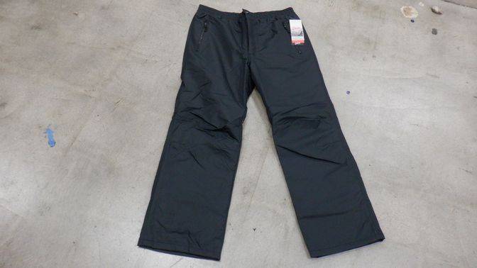 Load image into Gallery viewer, New Sportcaster Men's Classic Pull-On Black Snow Pants Adult Size 2XL
