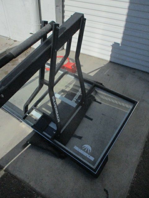 Load image into Gallery viewer, Used Goalrilla Silverback SB60 Tempered Glass Basketball Hoop System
