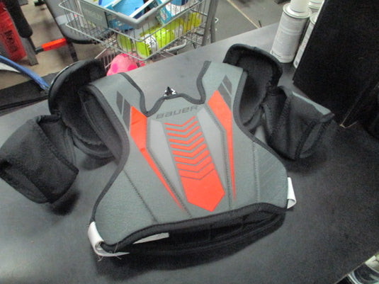 Used Bauer Lil Sport Hockey Shoulder Pads Size Youth Medium
