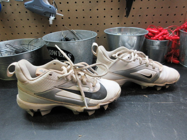 Load image into Gallery viewer, Used Nike Alpha Menace 4 Shark Football Cleats - Size 1.5 Youth
