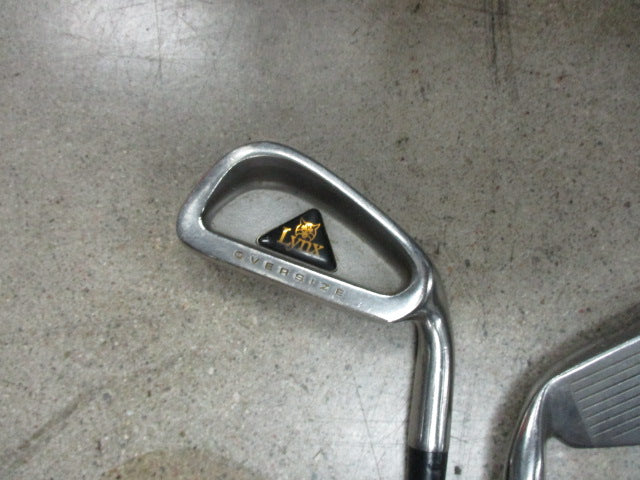 Load image into Gallery viewer, Used Lynx Oversize Iron Set 3 - 9 and Pitching Wedge (Missing 8 Iron)
