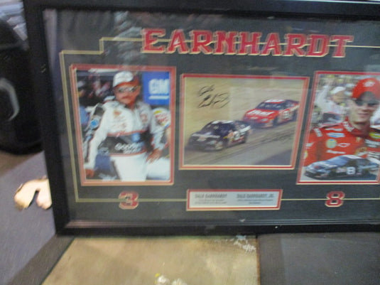 EARNHARDT Dale Senior an Dale JR Authenticated Signed Picture