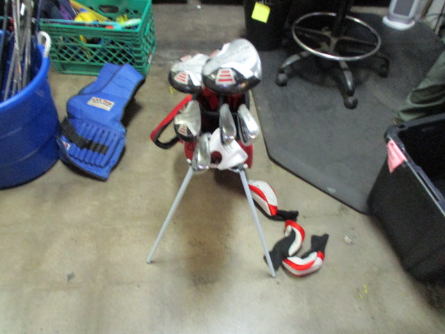 Load image into Gallery viewer, Used Tour Edge HT Max JR  8 Piece Complete Set With Bag Lefty Set
