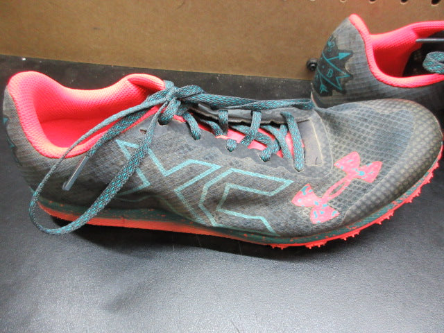 Load image into Gallery viewer, Used Under Armour Brigade XC Low Spiked Track Shoes - Size 9.5
