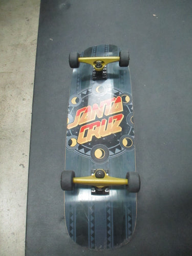 Used Santa Cruz Phase Dot Shaped Cruiser Skateboard