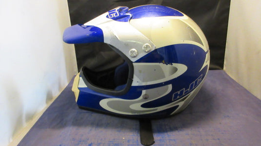 Used HJC CL-XC Motorcross Helmet Youth Size L/XL-small wear