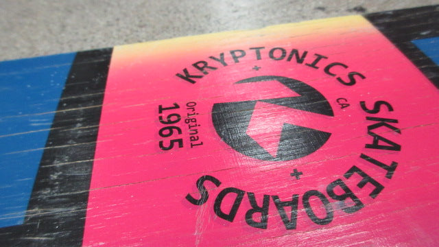 Load image into Gallery viewer, Used Kryptonics 26&quot; Mini Curiser Skateboard - Some Wear
