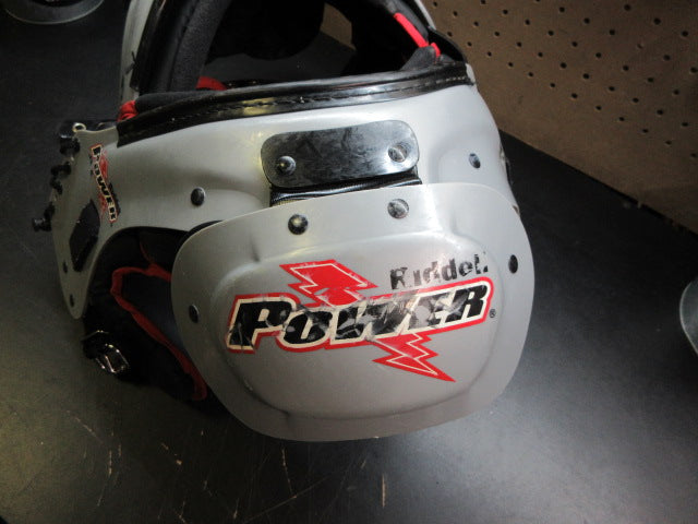Load image into Gallery viewer, Used Riddell Power JPX SK Football Shoulder Pads W/ Back Plate  - Size Medium
