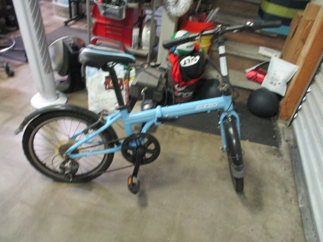 Load image into Gallery viewer, Used Zizzo Folding Bike 20&quot; wheels 7 Speed
