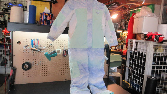 Load image into Gallery viewer, Used Roxy Todd Sparrow Girls Snow Jumpsuit - Size T6-7

