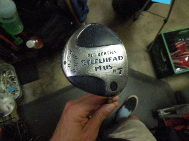 Load image into Gallery viewer, Used Callaway Big Bertha Steelhead Plus #7 Right Hand Fairway Wood
