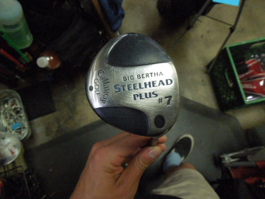 Used Callaway Big Bertha Steelhead Plus #7 Right Hand Fairway Wood