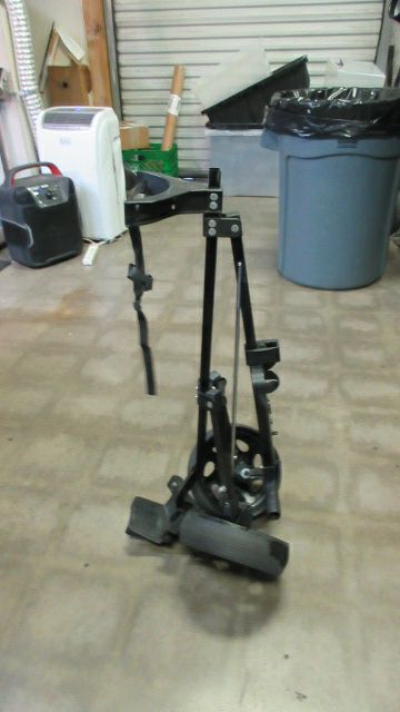 Used Tommy Armour Silver Scot TA-25 Golf Pull Cart- missing bottom strap