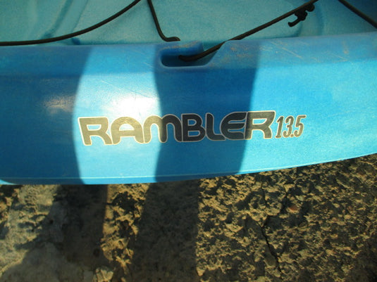 Used Perception Rambler 13.5FT Hard Shell 2  Person Kayak (Paddles NOT Included)