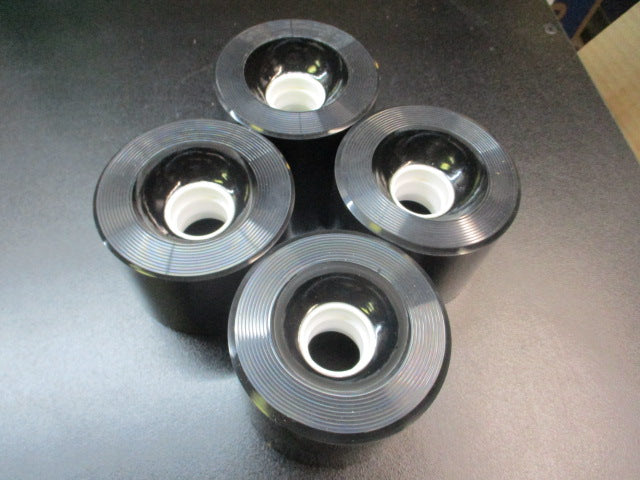 Load image into Gallery viewer, Non-Branded Black Longboard Wheels - Set of 4 70mm
