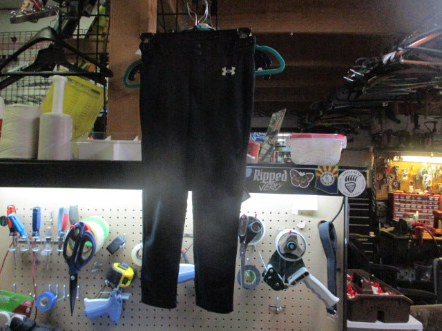 Load image into Gallery viewer, Used Under Armour Elastic Bottom Baseball Pant - Size Youth XS
