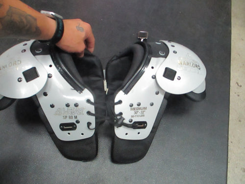 Used All Star Warlord SP 80M Youth Medium Football Shoulder Pads