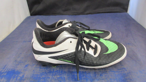 Used Nike Hypervenom Soccer Cleats Youth SIze 2 - toe wear