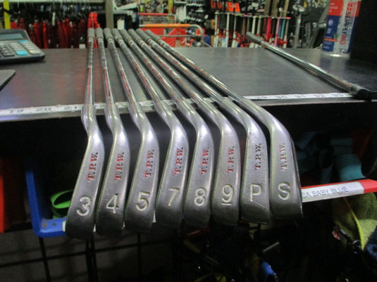 Used Pinseeker TPW 8pc Right Hand Iron Set 3-9i and P/Sw Missing 6i