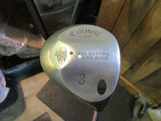 Used Callaway Big Bertha war Bird 3 Fairway Wood RH