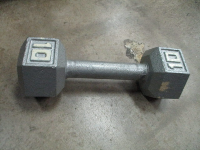 Load image into Gallery viewer, Used 10lb Cast Iron Dumbbell
