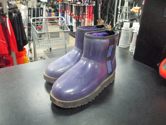 Used UGG Purple Rain Boots size 7