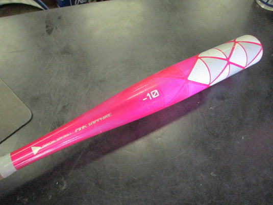 Used Easton Pink Sapphire USSSA Aluminum Softball Bat 26 in 16 oz -10