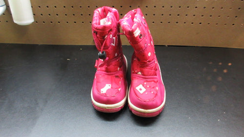 Used totes Toddler Girls Waterproof Snow Boot - Size Youth 11.5