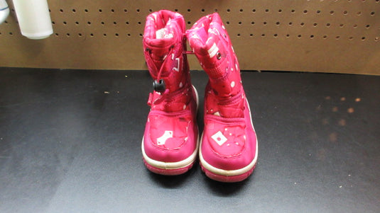 Used totes Toddler Girls Waterproof Snow Boot - Size Youth 11.5