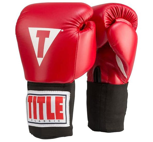 New Title Classic USA Competition Boxing Gloves - Elastic - 12 oz